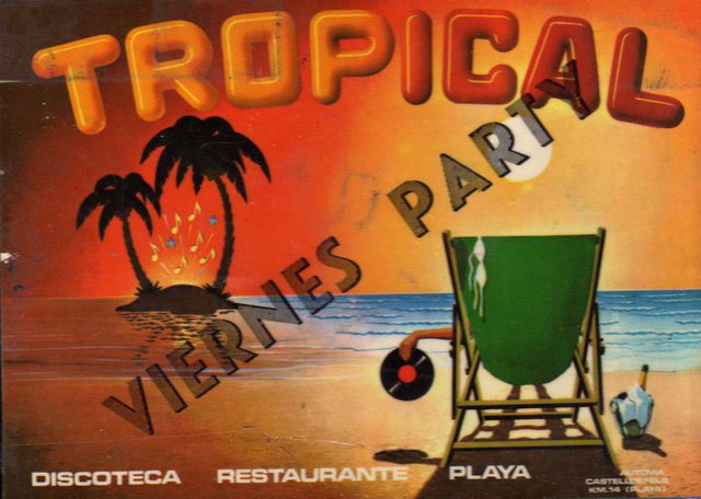 Entrada per a les festes dels divendres de la Discoteca Tropical de Gav Mar